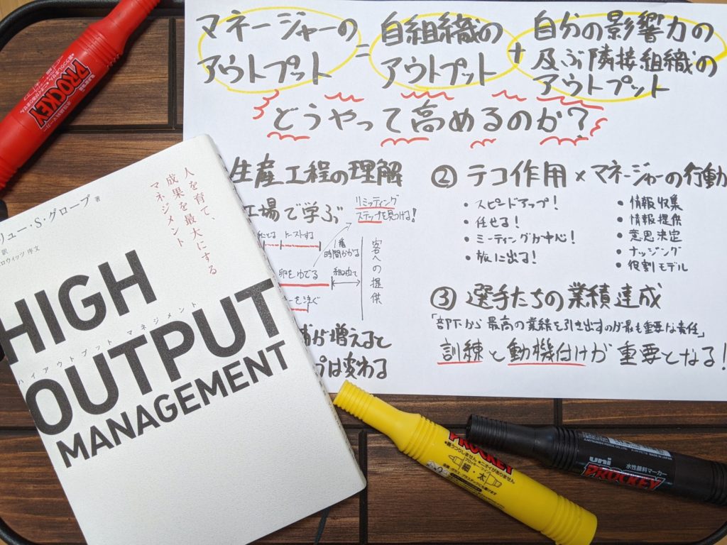 high_output_management（ハイアウトプットマネジメント）