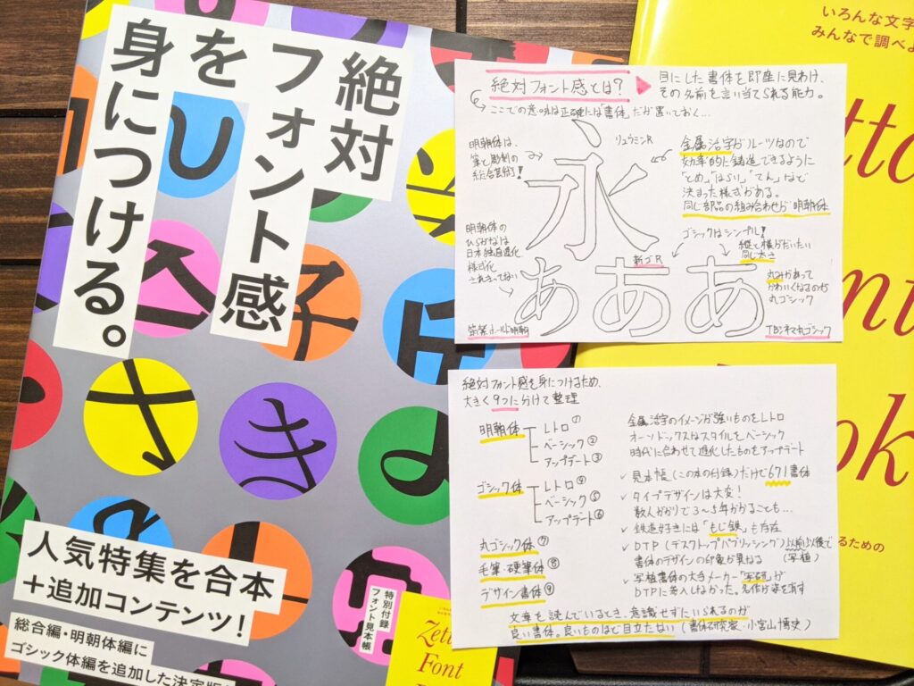 絶対フォント感を身につける の書評とサクッと要約 目にした文字の書体を即座に言い当てられるか サクっと読書 サクどく